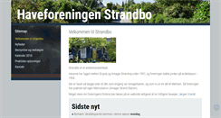 Desktop Screenshot of hf-strandbo.dk