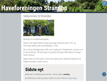 Tablet Screenshot of hf-strandbo.dk